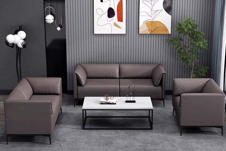 2214#现代休闲沙发，办公室公共区域休闲沙发
