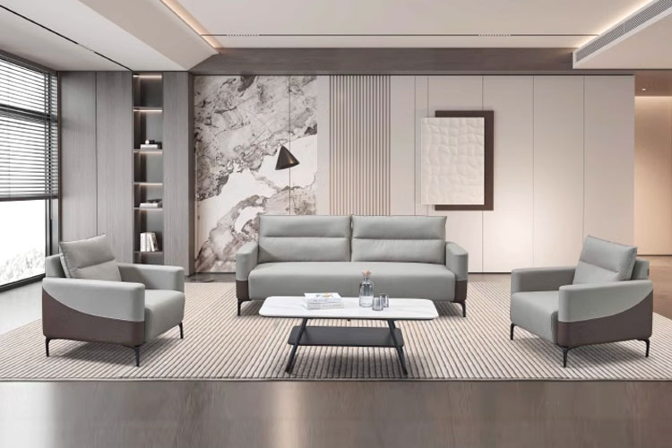 DZ-2410#现代办公沙发，老板经理主管商务接待会客沙发