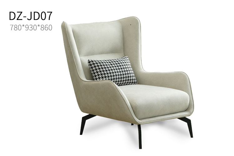 DZ-JD07酒店休闲椅，酒店大堂休闲椅阳台轻奢风休闲沙发椅