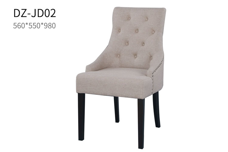 DZ-JD02酒店书椅，酒店客房椅欧式简美餐厅高背餐椅