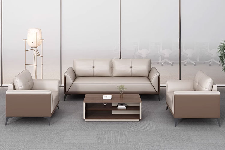 2507#办公沙发,现代简约办公沙发商务简约会客厅接待高档休闲沙发
