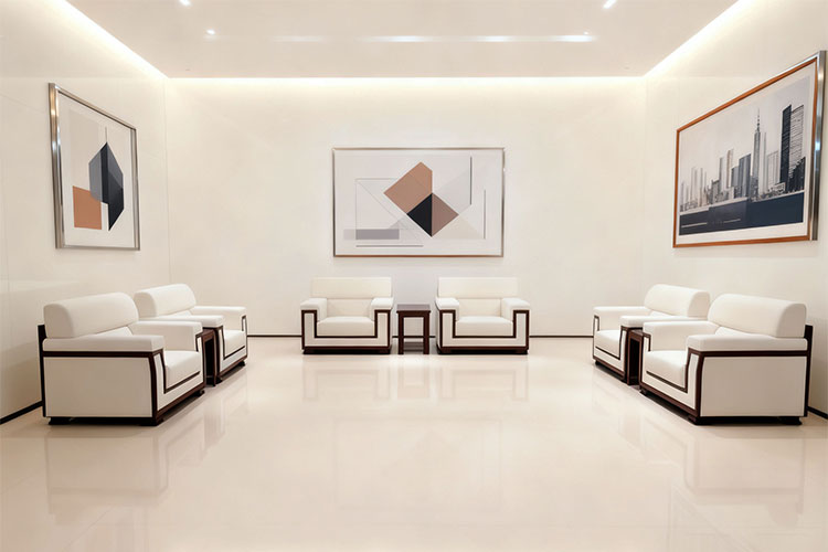 2517#接待沙发，传统接待沙发接待室家具接待沙发茶几