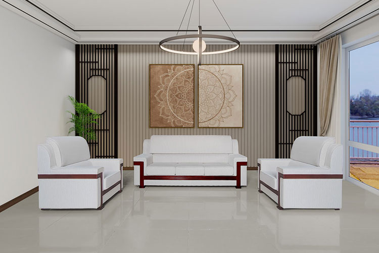 8517#办公沙发，布艺办公沙发经典办公沙发两米办公沙发