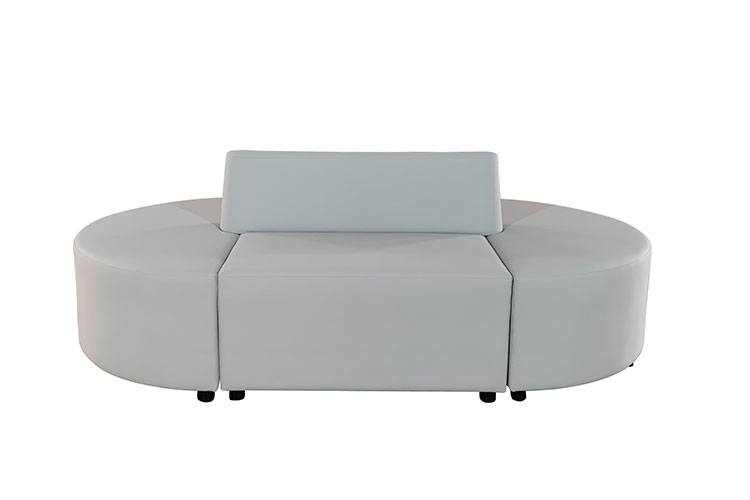 2.15米建行定制大厅休闲沙发，定制客户休闲沙发